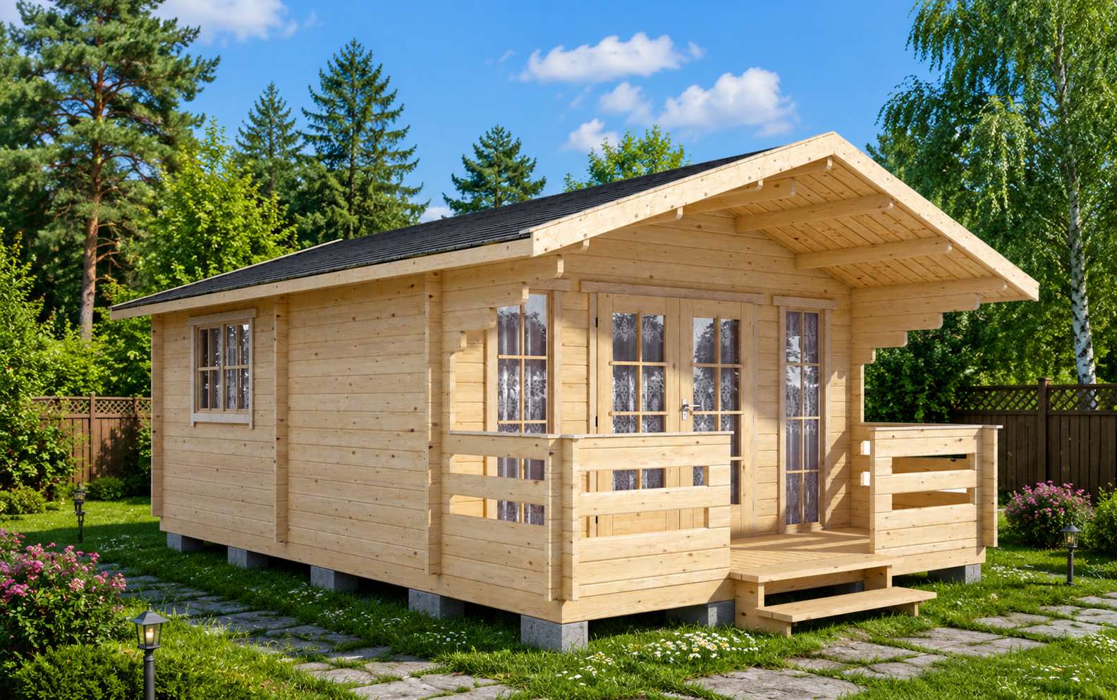 Баня «Классика» из бруса